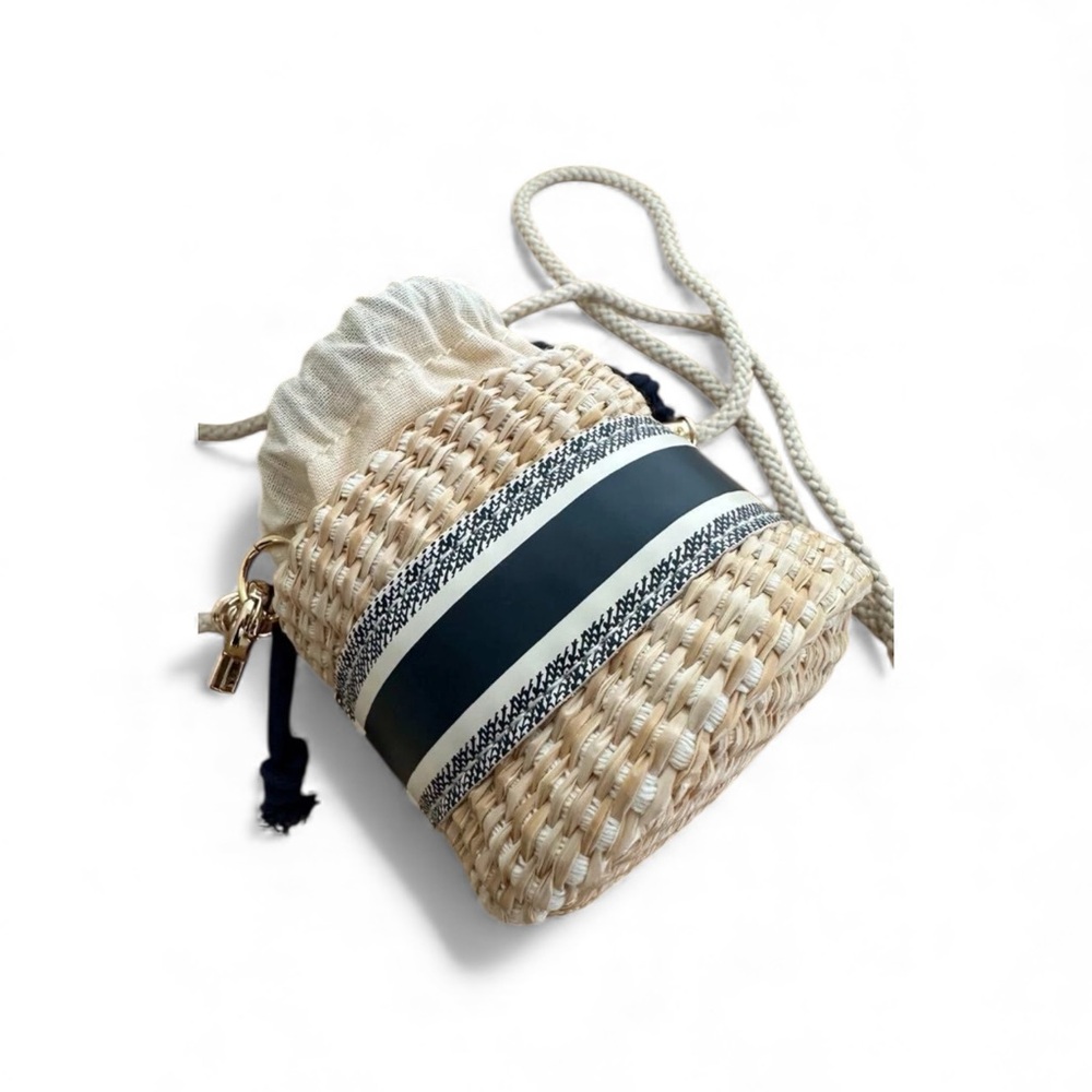 Christian Dior TROUSSE POUCH 9 x 7cm Strap:107cm Beige Limited. New In Box. - Picture 6 of 7